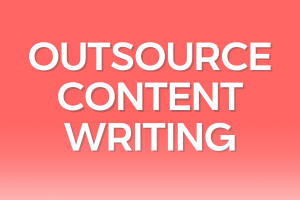 Outsource content writing