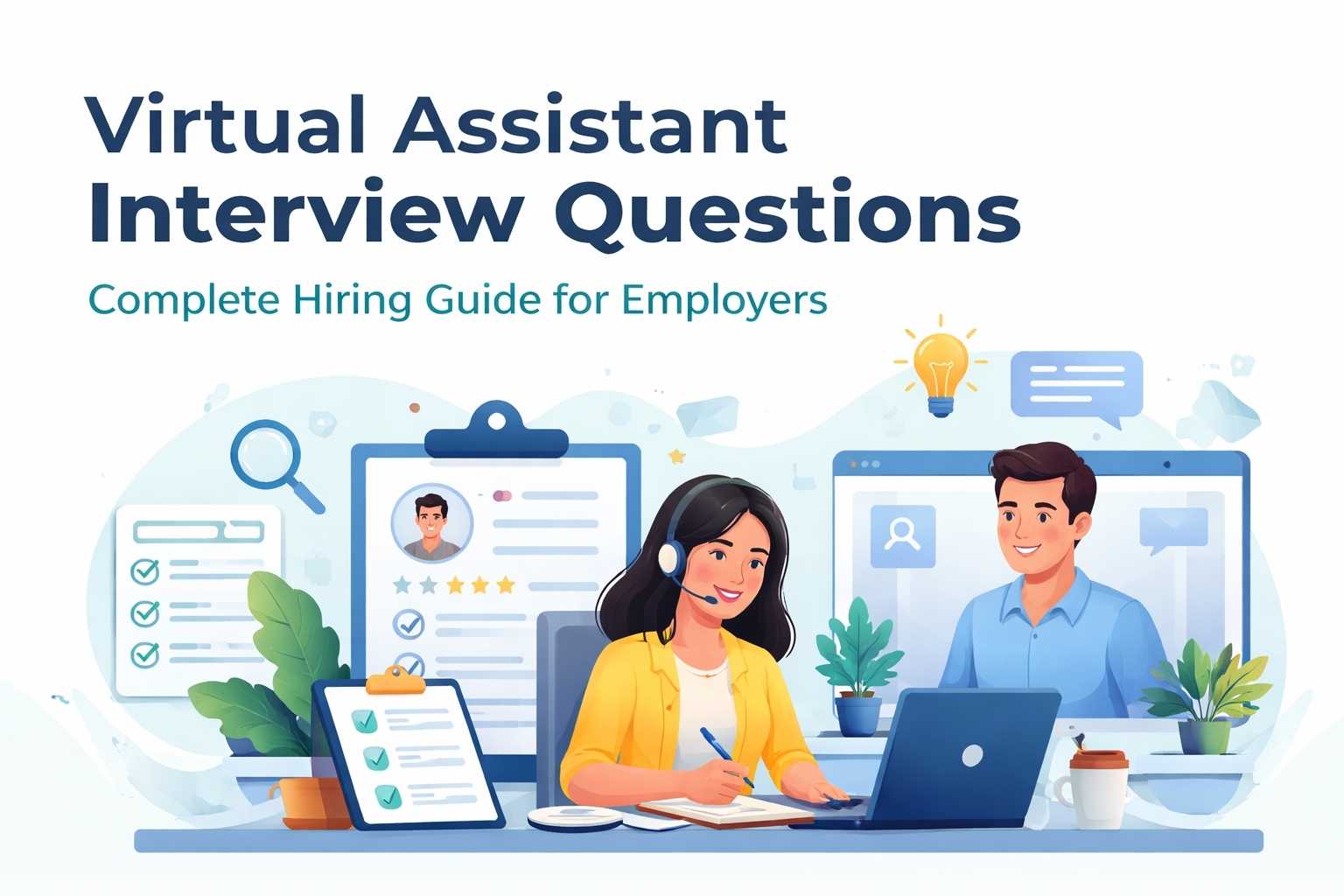 Virtual Assistant Interview Virtual Assistant Interview Questions to Avoid Bad Hires