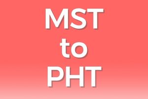 Mountain Time to Philippine Time Converter (MST & MDT to PHT)