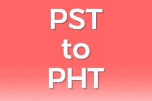 Pacific Time to Philippine Time Converter (PST to PHT)