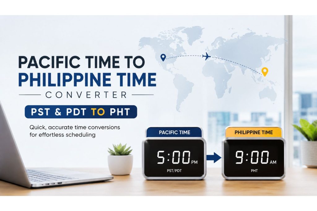 pacific time to philippine time converter (pst to pht)